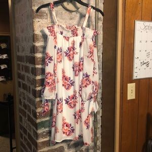 Floral Off the Shoulder Dress